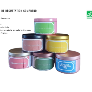 Coffret Dégustation de Thés - Évasion Aromatique